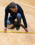 MÈTRE PLIANT OBUT À TIRETTE EN FIBRE DE VERRE JAUNE