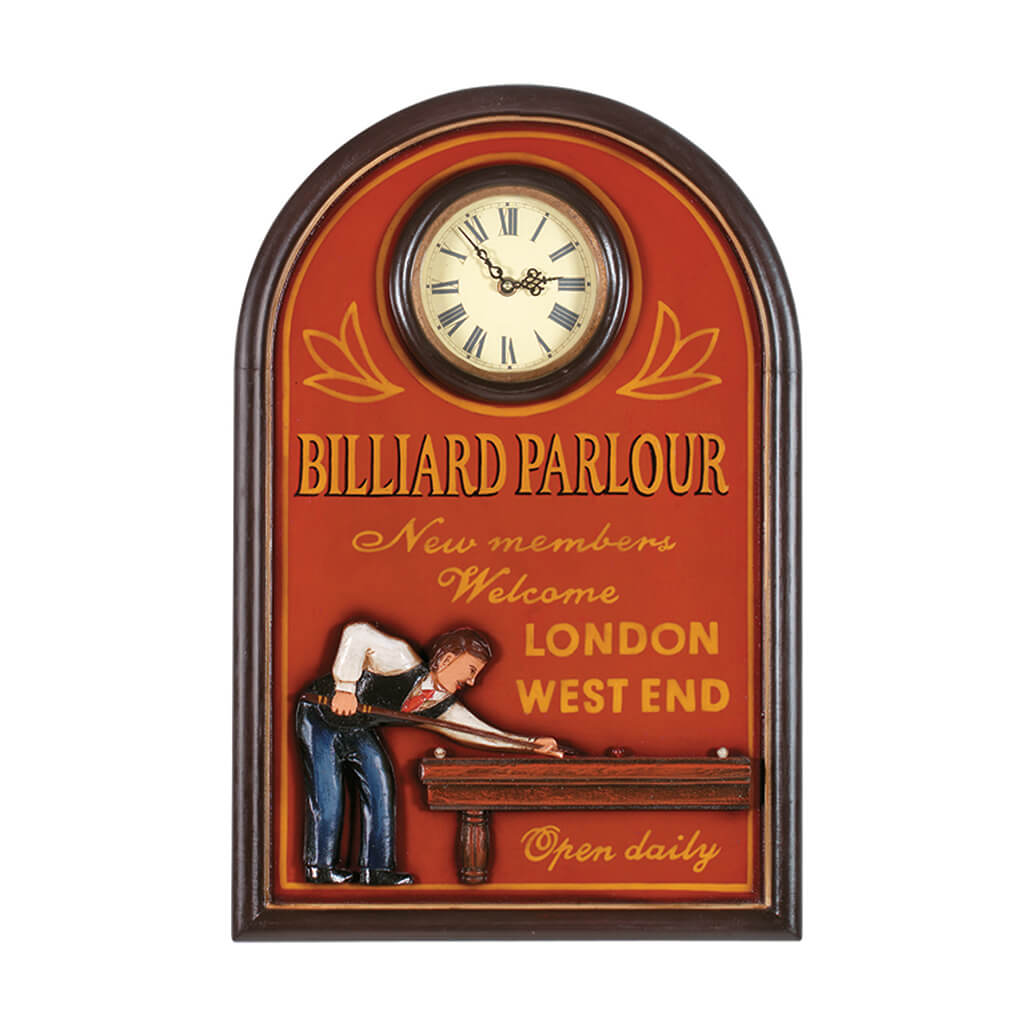 BILLIARD PARLOUR CLOCK