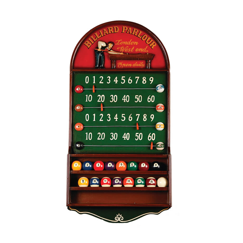 BILLIARD PARLOUR SCOREBOARD/BALL HOLDER