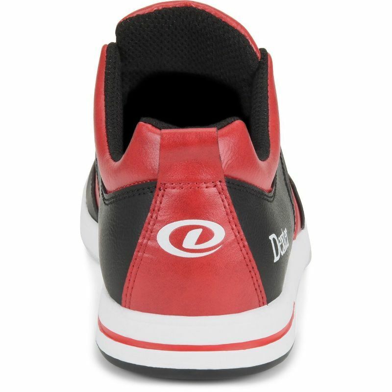 BOWLING SHOES FOR MEN DAVE DEXTER BLACK AND RED