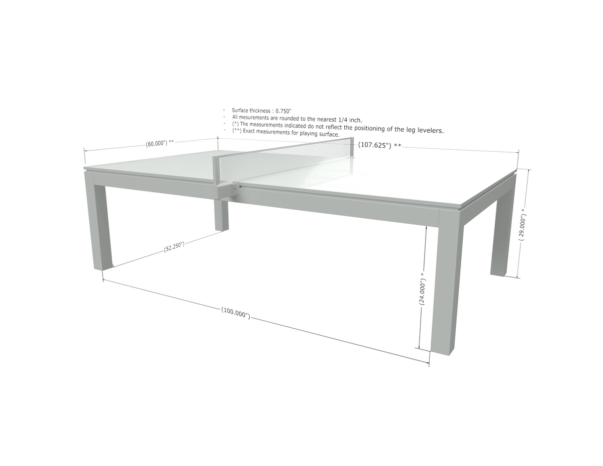 LA CONDO STAINLESS PING PONG