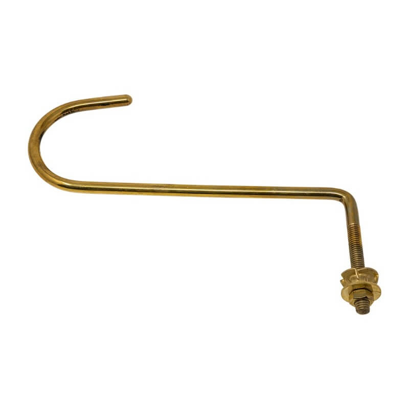 LONG BRASS HOOK WITH THREAD