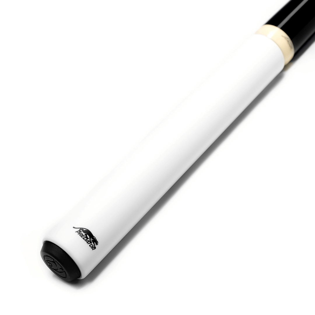 PREDATOR QR2 POOL CUE WHITE EXTENSION WITH BUMPER - 8"