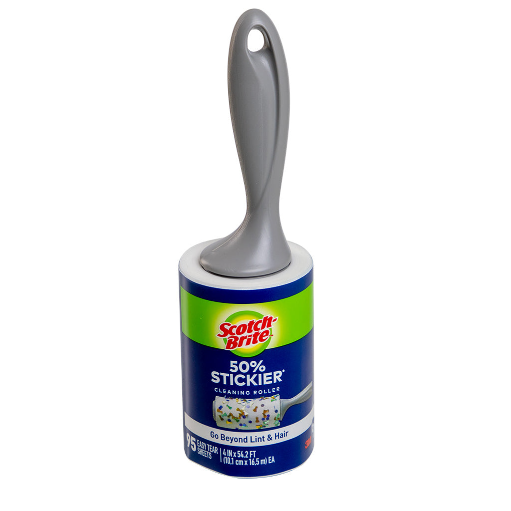 SCOTCH-BRITE 50% STICKIER CLEANING ROLLER 4&quot;
